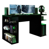 Imagem da oferta Mesa Para Computador Gamer 9409 Madesa - Preto