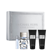 Imagem da oferta Kit Perfume Michael Kors Pour Homme Masculino EDP 100ml + Gel de Banho 100ml + Loçao 100ml + Mini 10ml