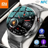 Imagem da oferta Xiaomi para gt4 pro relógio inteligente masculino 4 pro amoled tela hd bluetooth chamada gps nfc freqüência cardíaca