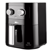 Imagem da oferta Fritadeira Sem Óleo Elétrica Air Fryer 4,5l Preto 1500w Fr4000 Oz Cesto Removível Com Timer 127v