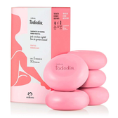 Imagem da oferta Sabonete Em Barra Puro Vegetal Tododia Frutas Vermelhas 5 un de 90 g cada