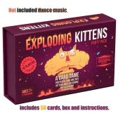 Imagem da oferta Jogo de Cartas Exploding Kittens Para a Galera - Galápagos Jogos