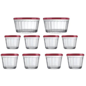 Imagem da oferta Conjunto de Tigelas de Vidro Copo Americano -10 Peças