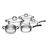 Imagem da oferta Jogo de Panelas Tramontina Duo Silicone 5 Peças