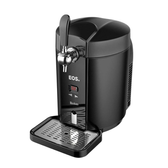 Imagem da oferta Chopeira Eos Bierhaus 5 Litros Eletrônica All Black Ece051pb Bivolt