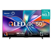 Imagem da oferta Smart TV 50 4K Hisense 50Q6QV QLED HDR10 Dolby Atmos Vidaa U9 Preto