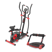 Imagem da oferta Elíptico Polishop Easyway Genis Fitness + Plataforma Abdominal - Ab Max