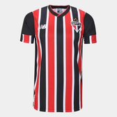 Imagem da oferta Camisa São Paulo II 24/25 s/n Torcedor New Balance Masculina - Vermelho+Branco - Camisa de Time