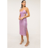 Imagem da oferta Vestido Colcci Midi Paetê Lilás