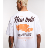 Imagem da oferta Camiseta Boxy em Algodão e Estampa New Bold