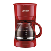 Imagem da oferta Cafeteira Elétrica Lenoxx Easy Red 18 Cafés 220v - PCA019