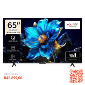 Imagem da oferta Smart TV TCL 65 Polegadas 65P7K 4K UHD QLED Google Tv com 11% de desconto!