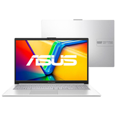 Imagem da oferta Notebook Asus Vivobook Go 15 Intel Core i3-N305 8GB/512 SSD W11 Home Tela 15.6" FHD Cool Silver - E1504GA-NJ435W