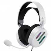 Imagem da oferta Headset Gamer Havit USB 7.1 H2038U RGB Surround 7.1 Drivers de 50mm Branco HVGMH-H2038U-WB