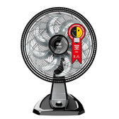 Imagem da oferta WAP Ventilador de Mesa e Parede 50cm FLOW TURBO Tecnologia Silenciosa e Econômica 8 Pás e 3 Velocidades 180W 127V