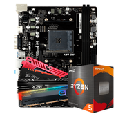 Imagem da oferta Kit Upgrade Procesasdor Ryzen 5-5600 + Placa Mãe Biostar B450MHP + Memória RAM 8GB DDR4 - Upgrade1558