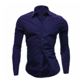 Imagem da oferta Camisa Social Masculina Slim Fit Luxo Pronta Entrega