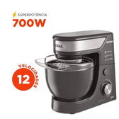 Imagem da oferta Batedeira Planetária Mondial Premium 4,5L 700W - BP-01P-B