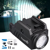 Imagem da oferta Trustfire GM23-BS Pistola Tática Luz Estroboscópica 800LM Mini LED Arma Luz Compacto USB Recarregável Lanterna de Lib