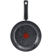 Imagem da oferta Frigideira Francesa Rochedo Stone Pro 28 cm Efeito Pedra - Preto e Cinza