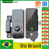 Imagem da oferta Fechadura Digital Inteligente RAYKUBE com Biometria e APP