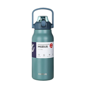 Imagem da oferta MODUS Garrafa Térmica De Grande Capacidade Em Aço Inoxidável Com Canudo 1700ML (Verde-Azulado)