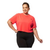 Imagem da oferta Camiseta Treino Feminina Boxy Essentials adidas