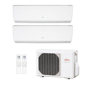 Imagem da oferta Ar-Condicionado Multi Split Inverter Fujitsu 14.000 BTUs (2x Evap HW 7.000) Quente/Frio 220V - Ar Condicionado Inverter