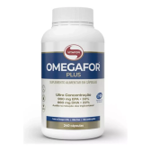 Imagem da oferta Ômega 3 Vitafor Omegafor Plus 240 Cápsula Epa Dha Sabor Sem Sabor