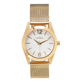 Imagem da oferta Relógio Feminino Analógico COPC21JCO/7D Dia A Dia Dourado Com Fundo Branco Condor