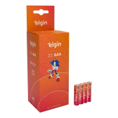 Imagem da oferta Elgin Zinco AAA 40 unidades 3A pilhas palito