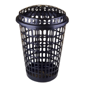 Imagem da oferta Cesto de Roupas Telado 60L Plásticos MB 3667 - Preto