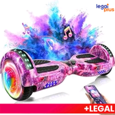 Imagem da oferta Dê uma olhada em Hoverboard Infantil 6.5" - Skate Elétrico com LED Bluetooth e Bateria Potente para Crianças Seguras