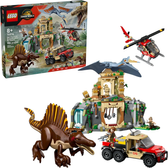 Imagem da oferta Kit de Construção Lego Jurassic World: Missão Aérea de Espinossauro e Quetzalcoatlo - 76976