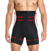 Imagem da oferta Cinta modeladora masculina short compressão controle