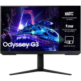 Imagem da oferta Monitor Gamer Samsung Odyssey G3" 27" 180Hz 1msAjuste de AlturaFreesyncDPHDMIFHD preto