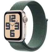 Imagem da oferta Apple Watch SE GPS Caixa estelar de alumínio 40 mm Pulseira loop esportiva verde-lago