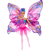 Imagem da oferta Boneca Barbie Fantasia Bailarina e Borboleta com Transformação 2 em 1