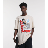 Imagem da oferta Camiseta Relaxed em Meia Malha com Estampa Gucci Mane So Icy Gang