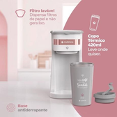 Imagem da oferta Cafeteira Elétrica Cadence Dream Rosé Gold com Copo Térmico