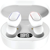 Imagem da oferta Fone de Ouvido Bluetooth Aut114b Branco Design Intra-Auricular Controle de Toque Estojo de Carregamento Compat