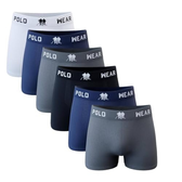 Imagem da oferta Kit C6 Cuecas Boxer Polo Wear Microfibra Cor