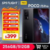 Imagem da oferta Smartphone Poco F5 Pro Snapdragon 512GB 12GB - Versão Global