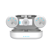 Imagem da oferta Microfone de Lapela Magnética Sem Fio com Redução de Ruído - Armor - Branca - Gshield