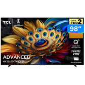Imagem da oferta Smart TV 98" TCL UHD 4K QLED Advanced C655 98C655 120Hz Google TV Google Assistente 4 HDMI 2 USB