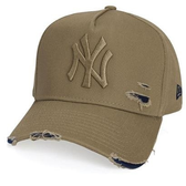 Imagem da oferta Boné New Era 9Forty Damage New York Aba Curva Cáqui