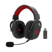 Imagem da oferta Headset Gamer Sem Fio Redragon Zeus Pro Driver 53mm Bluetooth Compatível com Windows Preto - H510-PRO