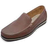 Imagem da oferta Sapato Masculino Democrata Ted Mocasssim Marrom COURO LEGITIMO