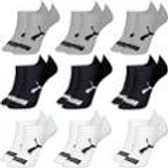 Imagem da oferta Kit 9 Pares Meias Puma Sapatilha Algodão Cano Baixo Meia Soquete Adulto Masculino Feminino Original