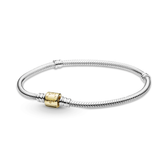 Imagem da oferta Bracelete Pandora Moments Celebração Com Ouro 14k - Pandora